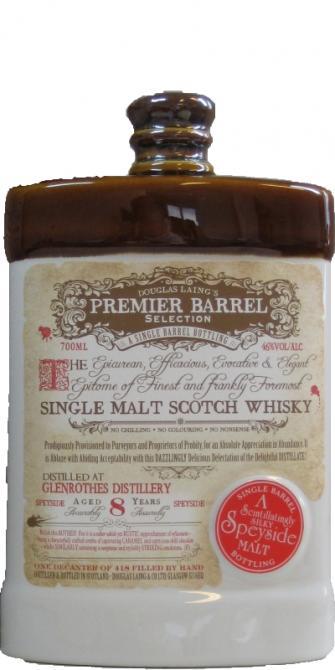 Glenrothes 08-year-old DL Premier Barrel Selection