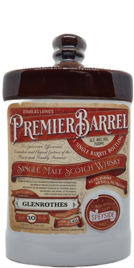 Glenrothes 10-year-old DL Premier Barrel