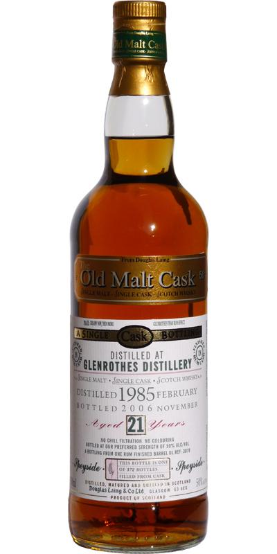 Glenrothes 1985 DL The Old Malt Cask