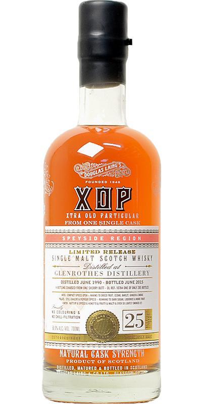 Glenrothes 1990 DL XOP