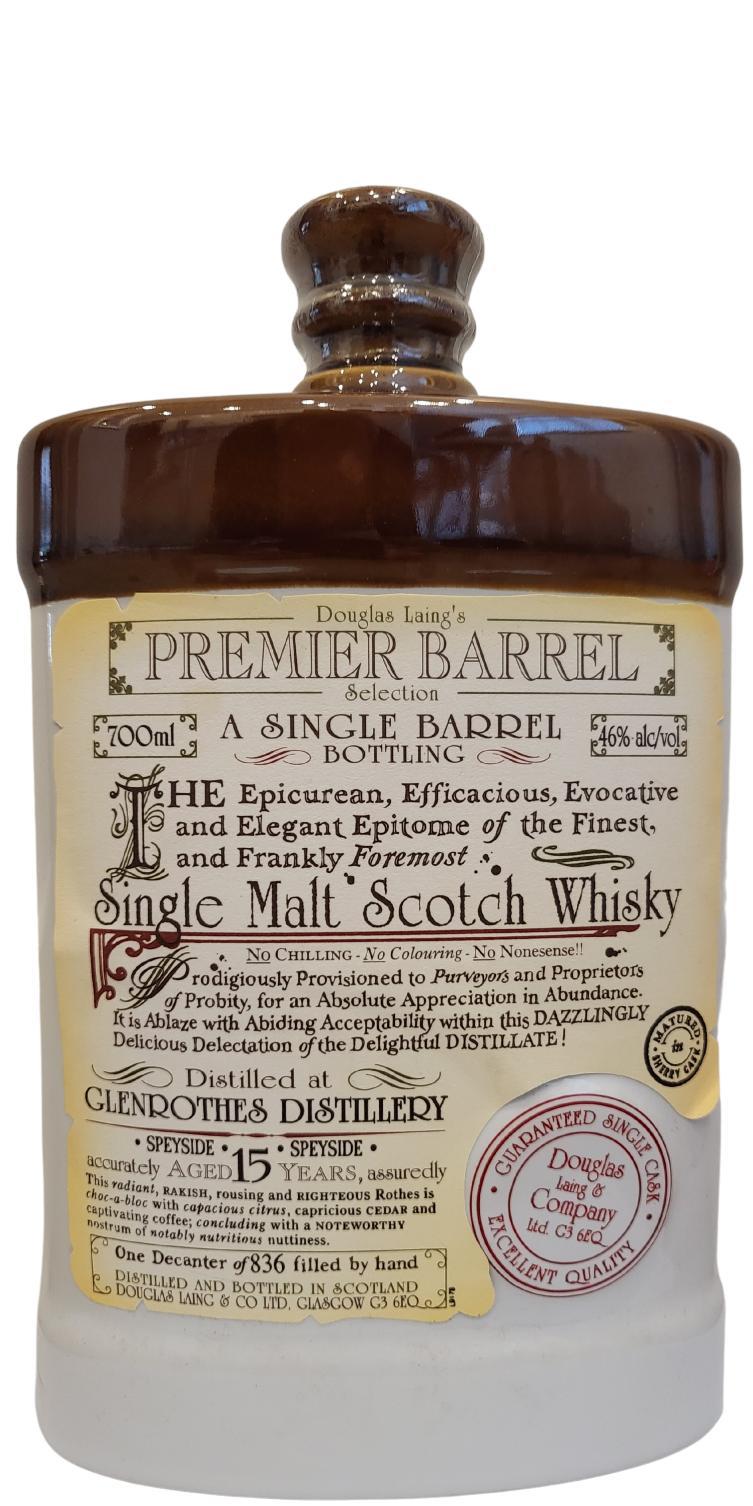 Glenrothes 1990 DL Premier Barrel Selection