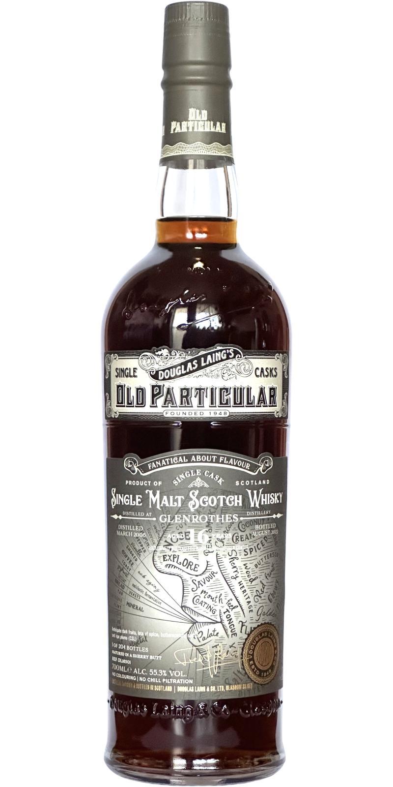 Glenrothes 2006 DL Old Particular - Fanatical About Flavour