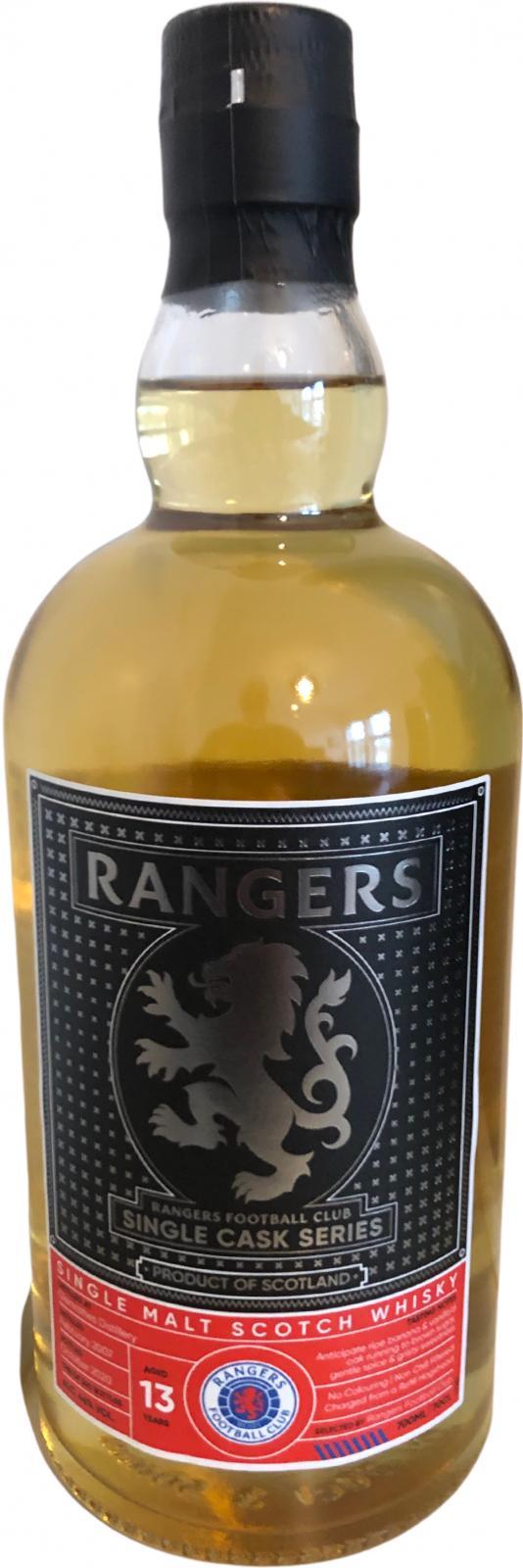Glenrothes 2007 DL Rangers Football Club Single Cask Series