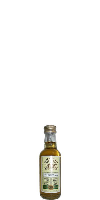 Glenrothes 1968 DT Rare Auld - Miniature