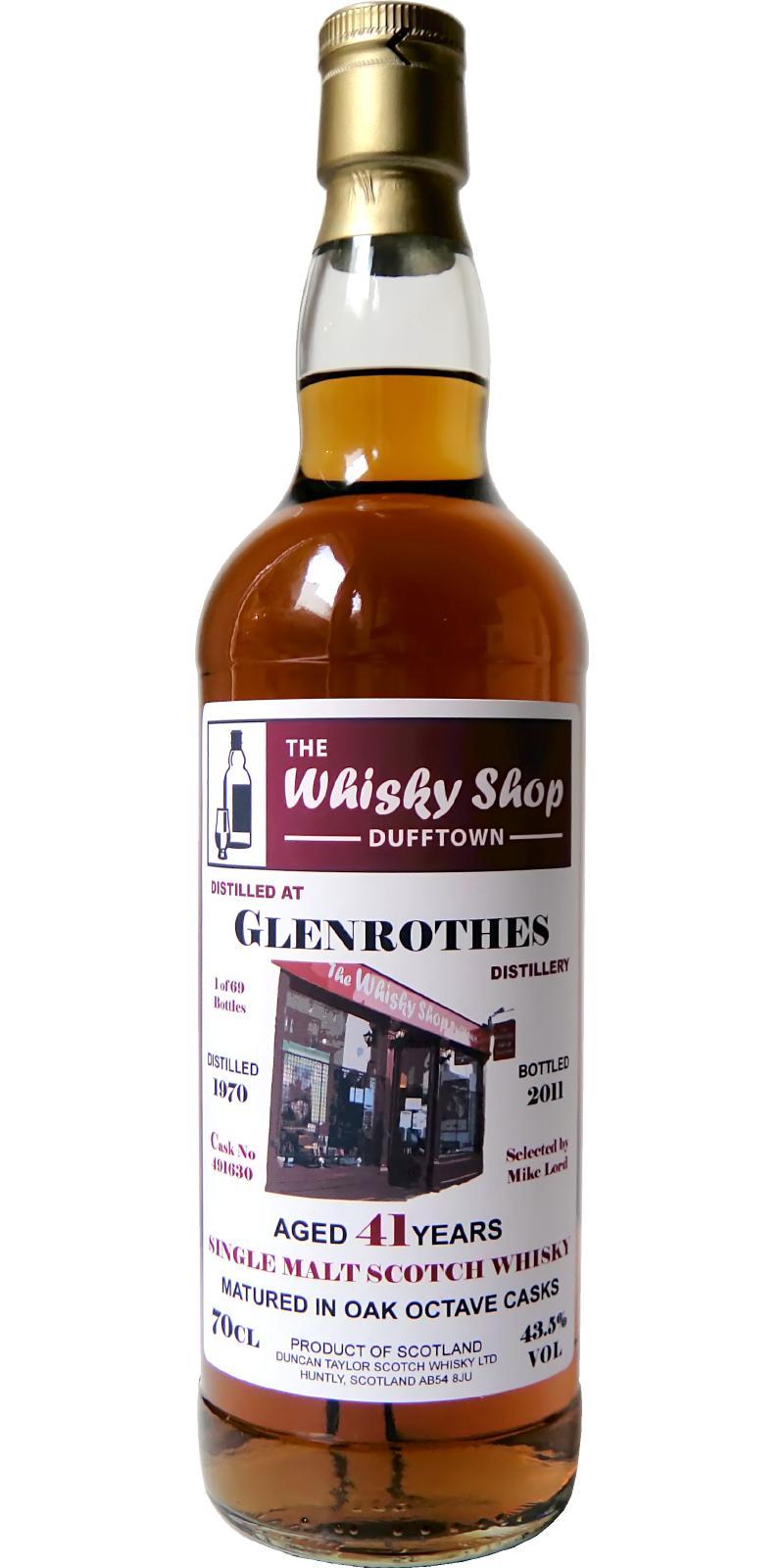 Glenrothes 1970 DT