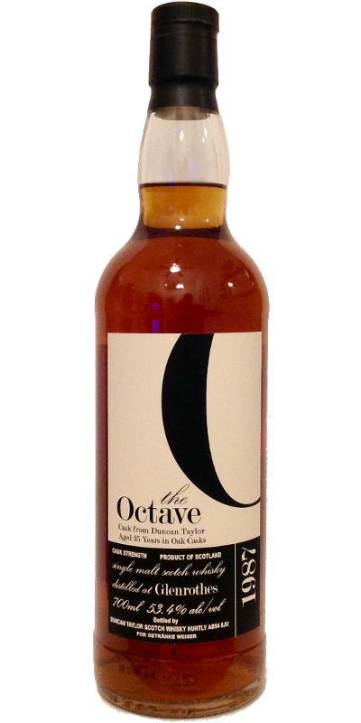 Glenrothes 1987 DT The Octave