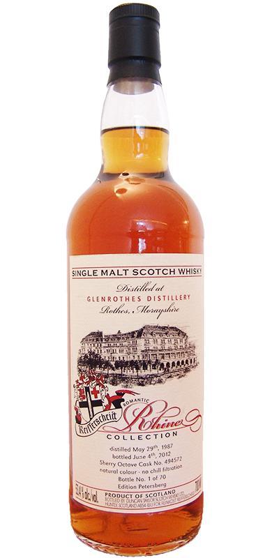 Glenrothes 1987 FR Romantic Rhine Collection