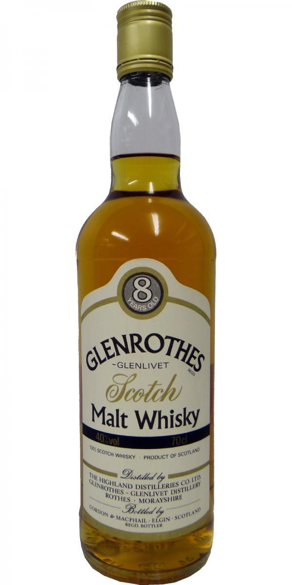 Glenrothes 08-year-old GM Glenrothes - Glenlivet