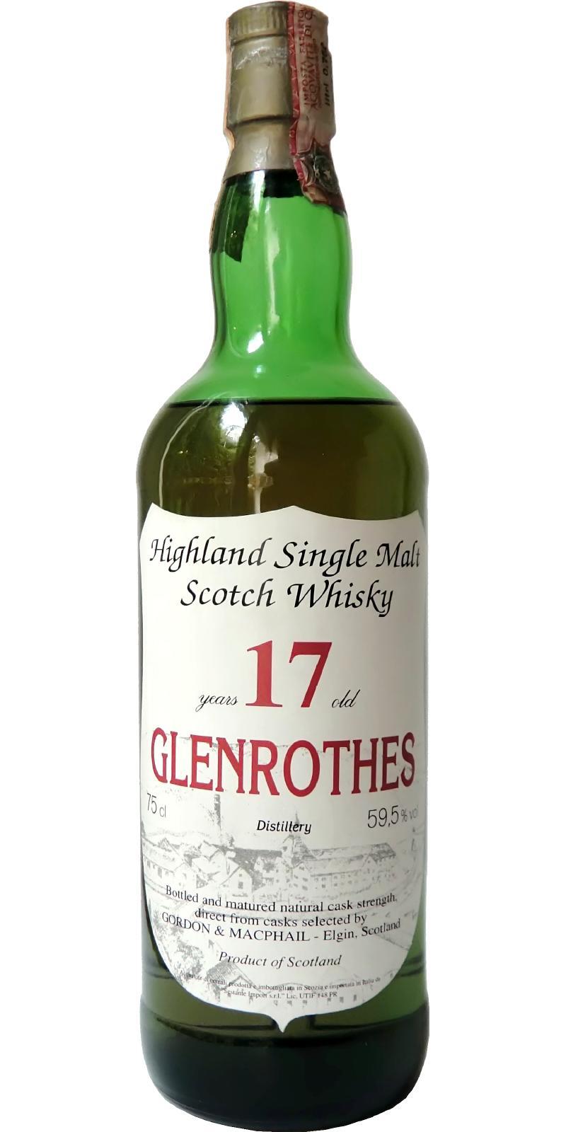 Glenrothes 17-year-old GM