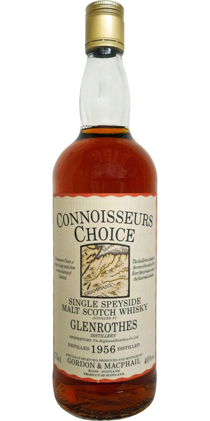 Glenrothes 1956 GM Connoisseurs Choice