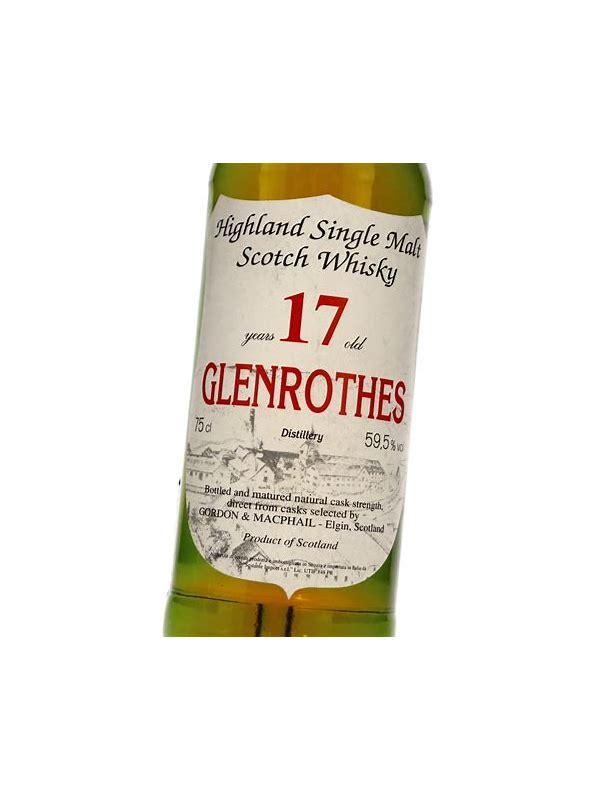Glenrothes 1972 GM Original Cask - Natural High Strength