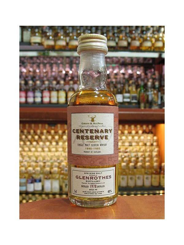 Glenrothes 1978 GM Reserve