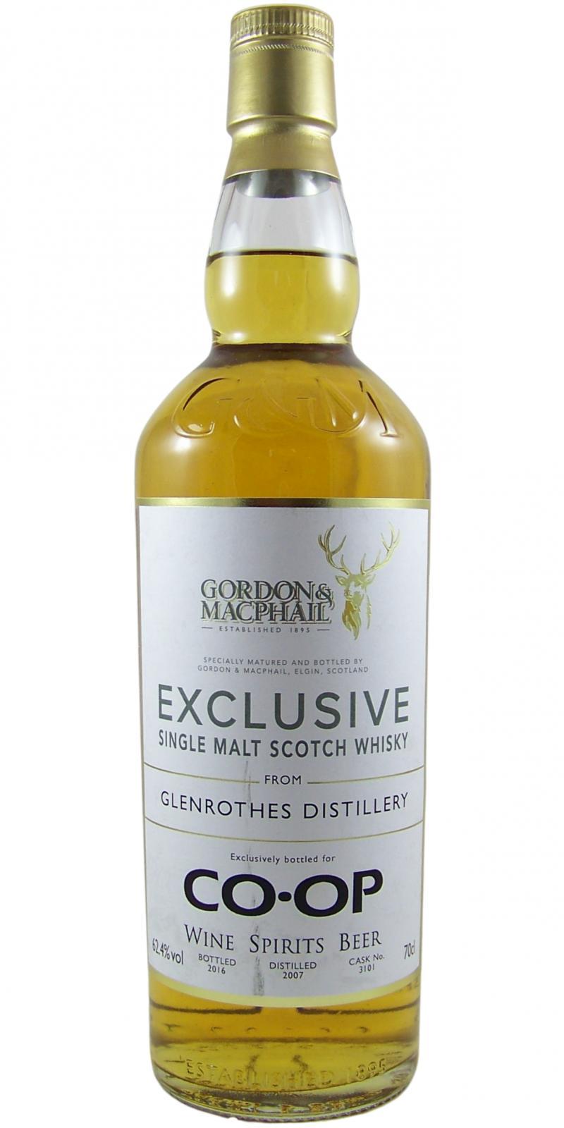 Glenrothes 2007 GM Exclusive