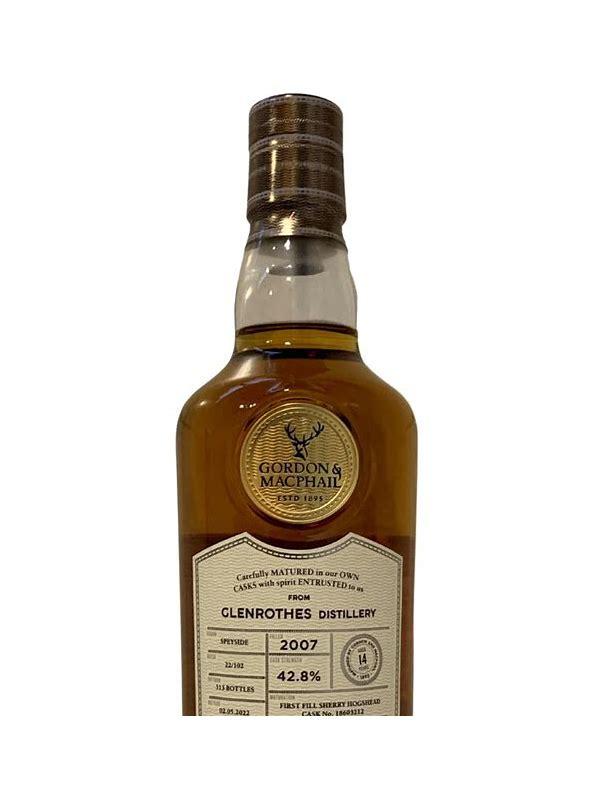 Glenrothes 2007 GM Connoisseurs Choice - Cask Strength