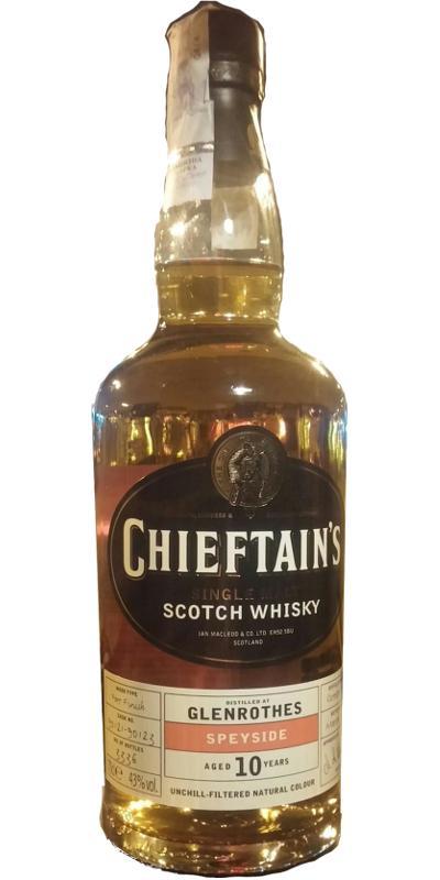 Glenrothes 1992 IM Chieftain's Choice