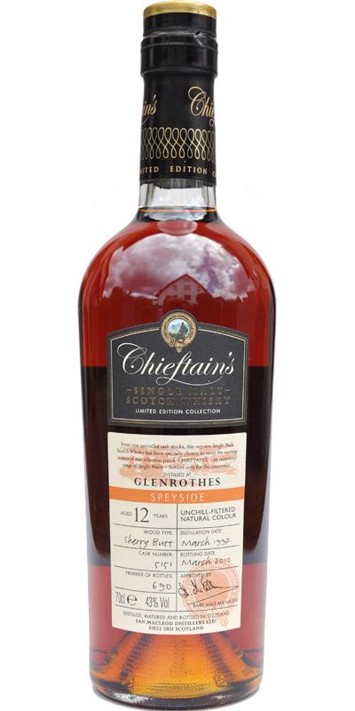 Glenrothes 1997 IM Chieftain's Choice