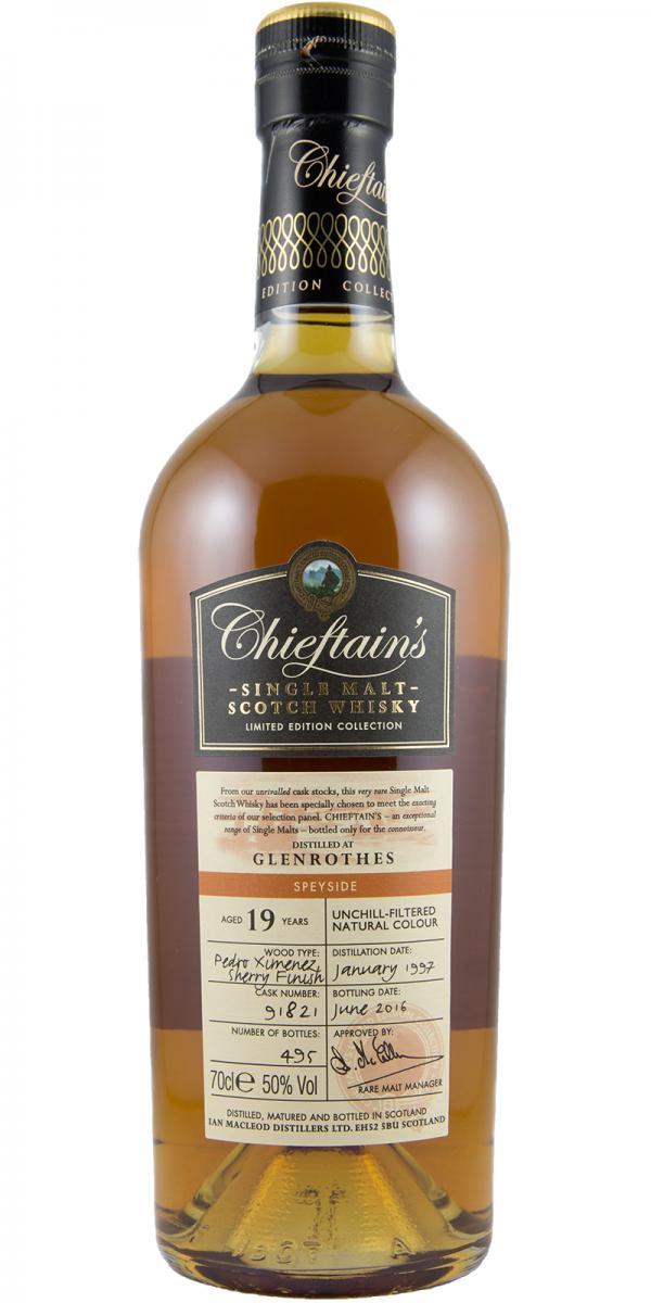 Glenrothes 1997 IM Chieftain's