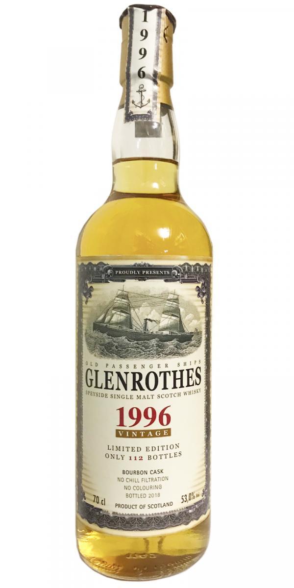 Glenrothes 1996 JW Old Passenger Ships