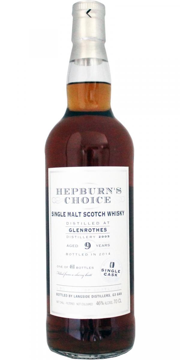 Glenrothes 2005 LsD Hepburn's Choice