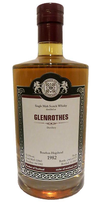 Glenrothes 1982 MoS