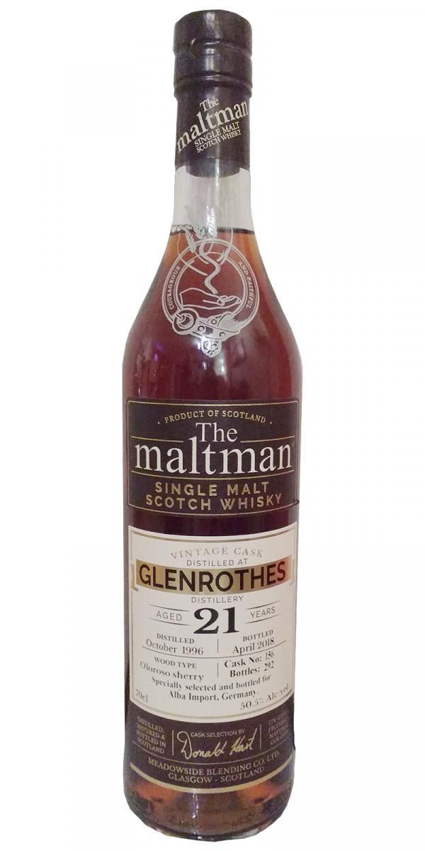 Glenrothes 1996 MBl The Maltman