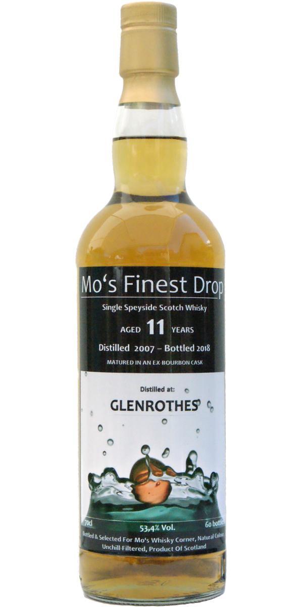 Glenrothes 2007 MoWC Mo's Finest Drop