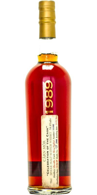 Glenrothes 1989 MMcK Càrn Mòr - Celebration of the Cask - Black Gold