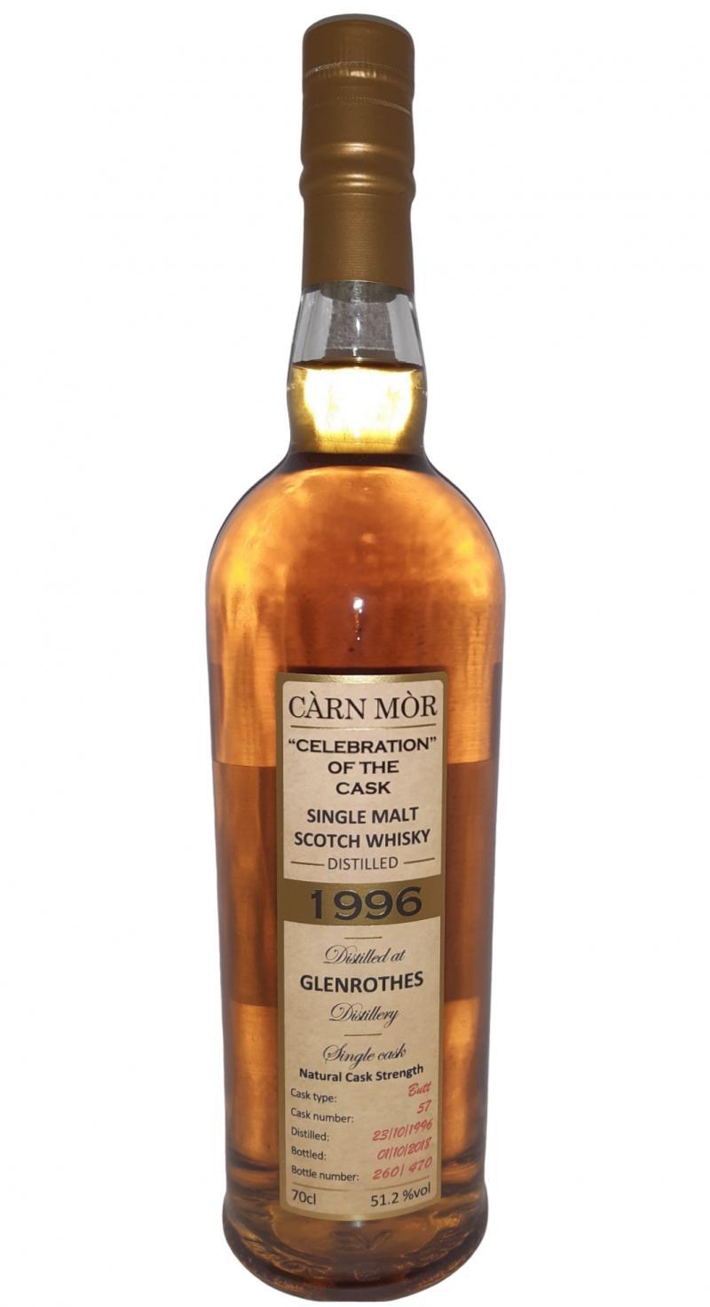 Glenrothes 1996 MMcK Càrn Mòr Celebration of the Cask