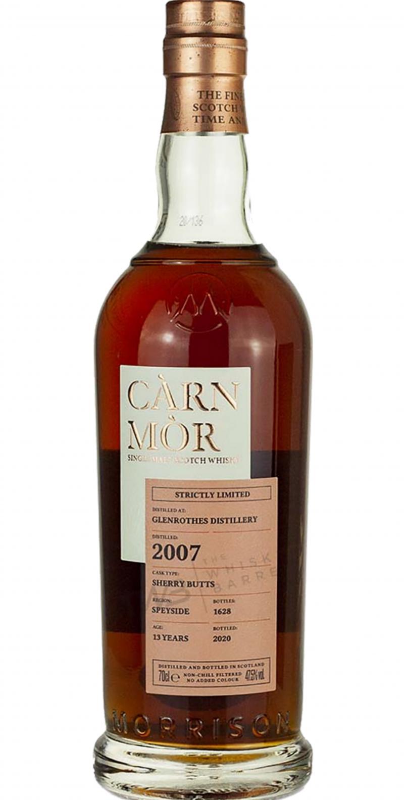 Glenrothes 2007 MSWD Càrn Mòr - Strictly Limited