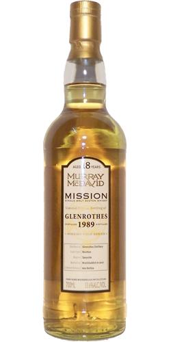 Glenrothes 1989 MM Mission Gold