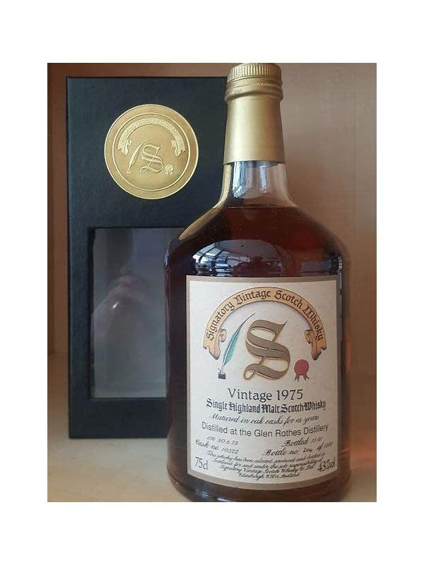 Glenrothes 1975 SV Vintage Collection - Dumpy