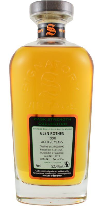 Glenrothes 1990 SV Cask Strength Collection