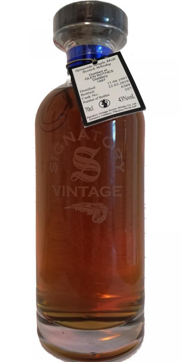 Glenrothes 1997 SV The Decanter Collection