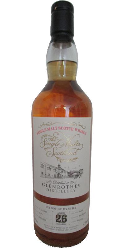 Glenrothes 1989 SMS The Single Malts of Scotland