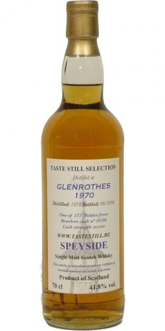 Glenrothes 1970 TS Selection
