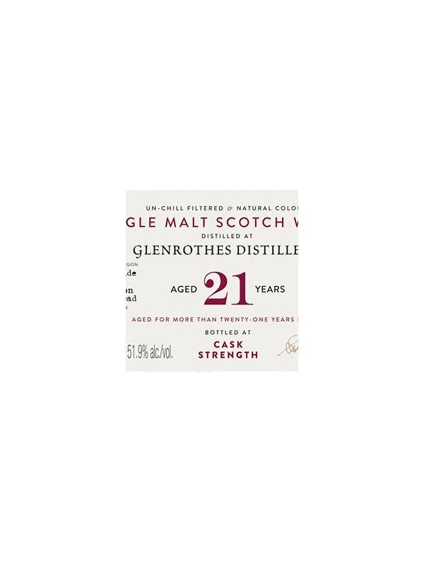 Glenrothes 1996 H&I Cask & Thistle Collection