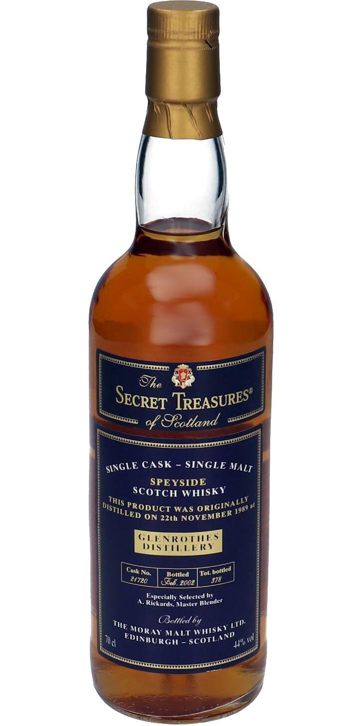 Glenrothes 1989 TMMW The Secret Treasures of Scotland