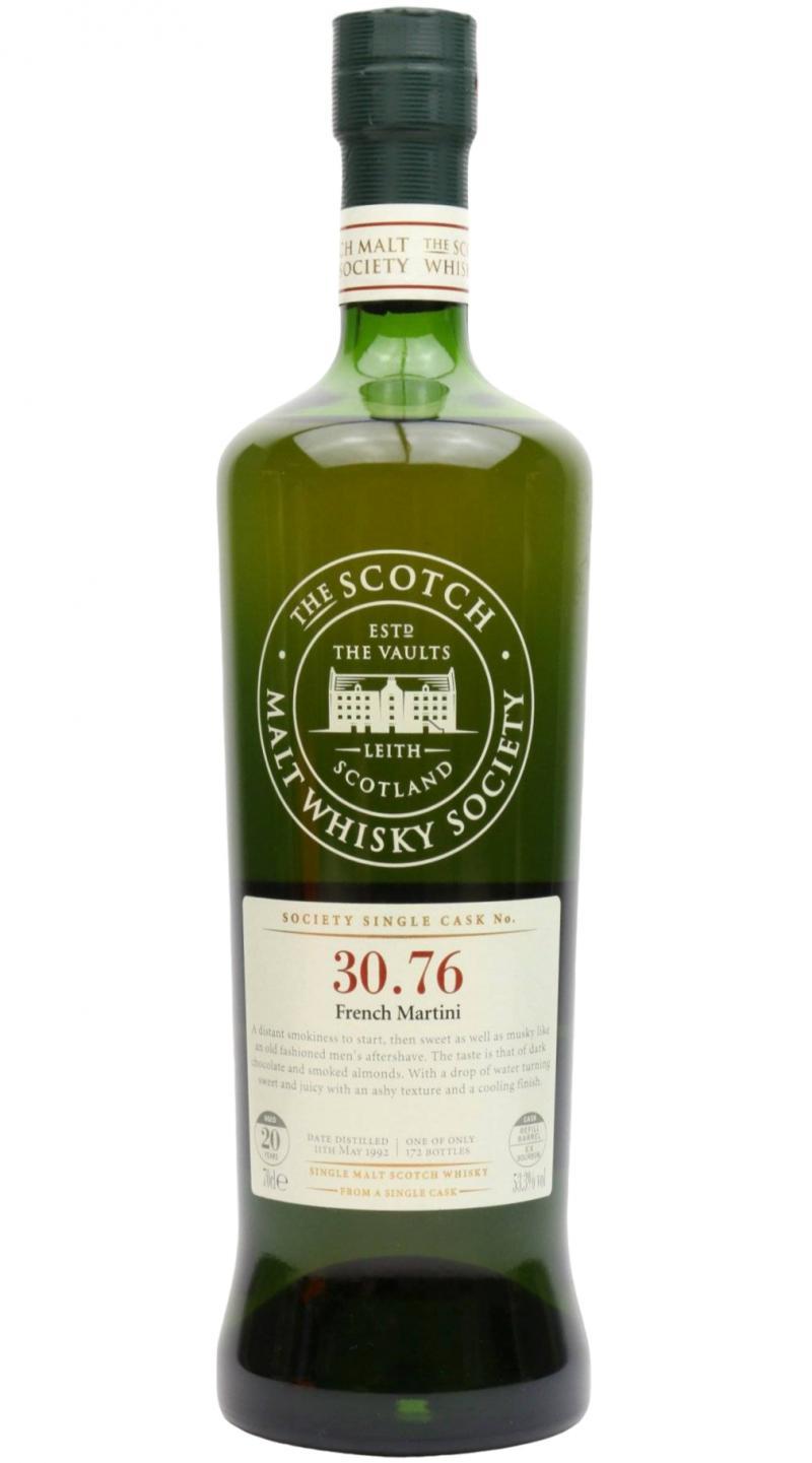 Glenrothes 1992 SMWS 30.76 French Martini