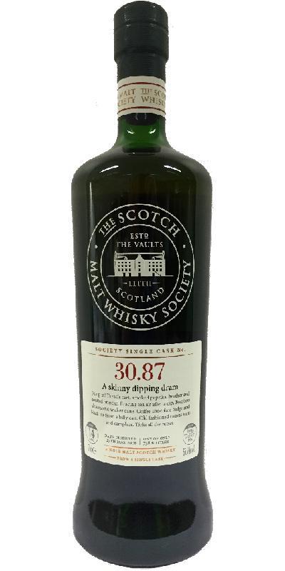 Glenrothes 2001 SMWS 30.87 A skinny dipping dram