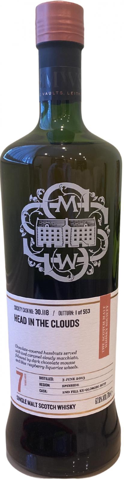 Glenrothes 2013 SMWS 30.118 Head in the clouds