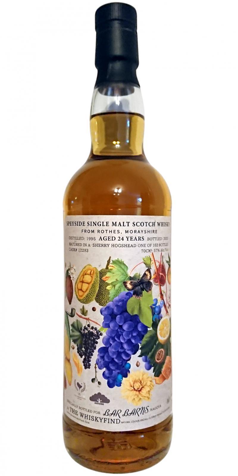 Glenrothes 1995 TWf Bar Talk