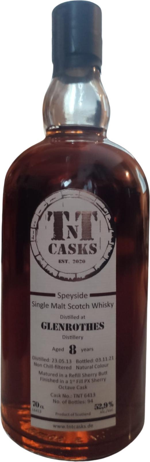 Glenrothes 2013 TnTC Octave Finishes
