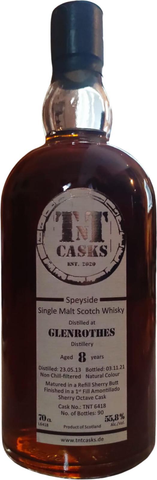 Glenrothes 2013 TnTC Octave Finishes