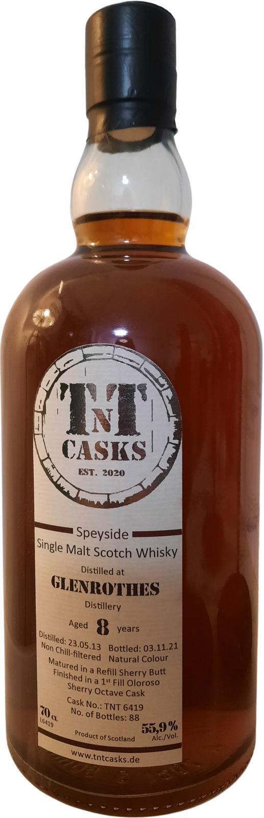 Glenrothes 2013 TnTC Octave Finishes