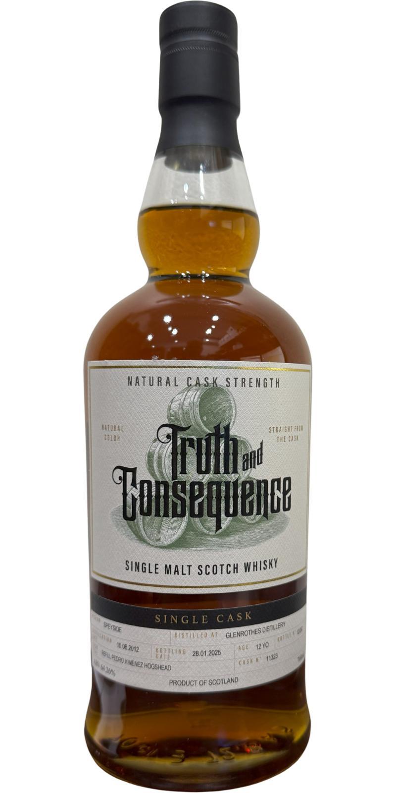 Glenrothes 2012 T&Cq Single Cask