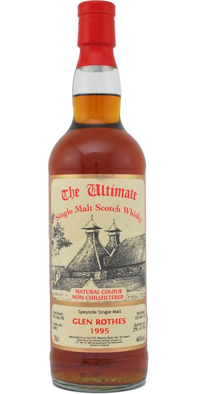 Glenrothes 1995 vW The Ultimate