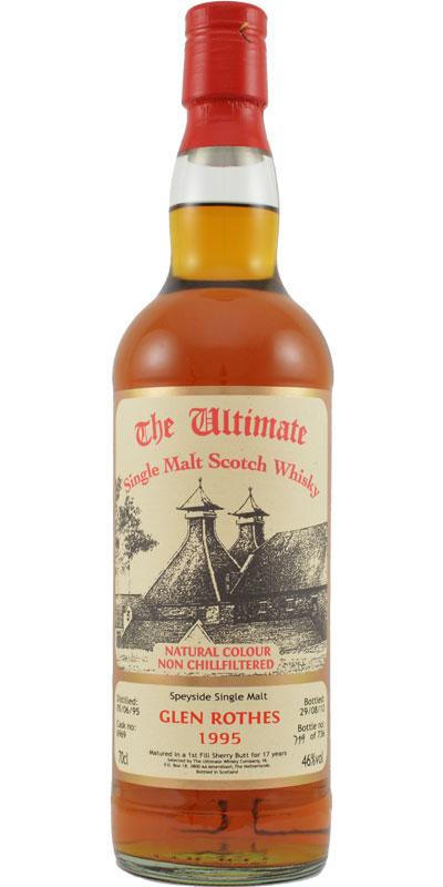 Glenrothes 1995 vW The Ultimate