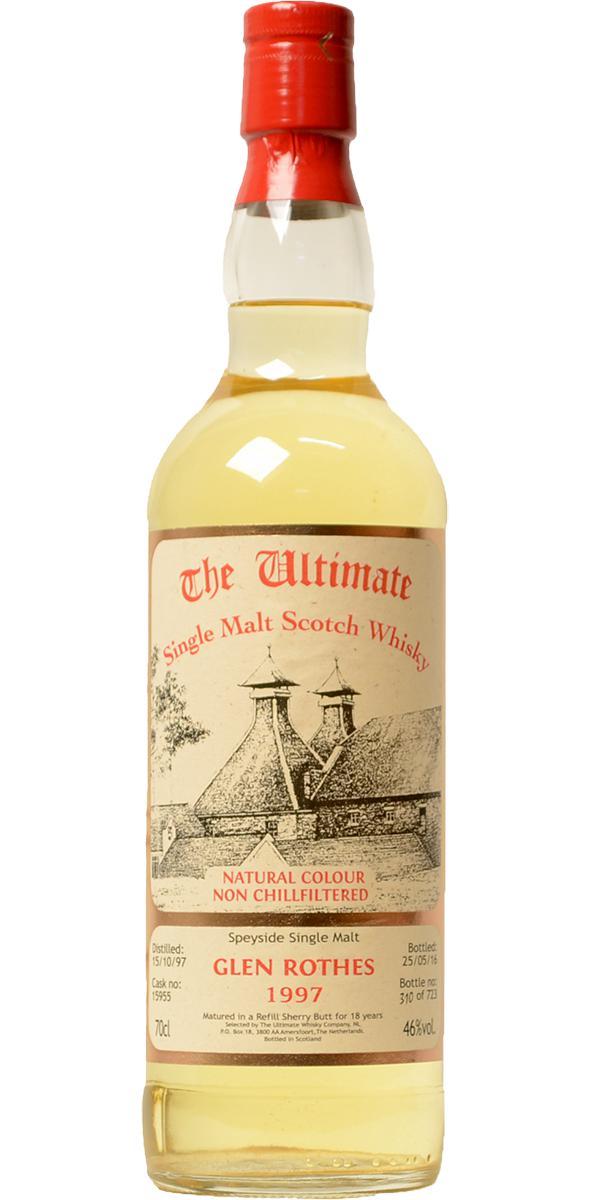 Glenrothes 1997 vW The Ultimate