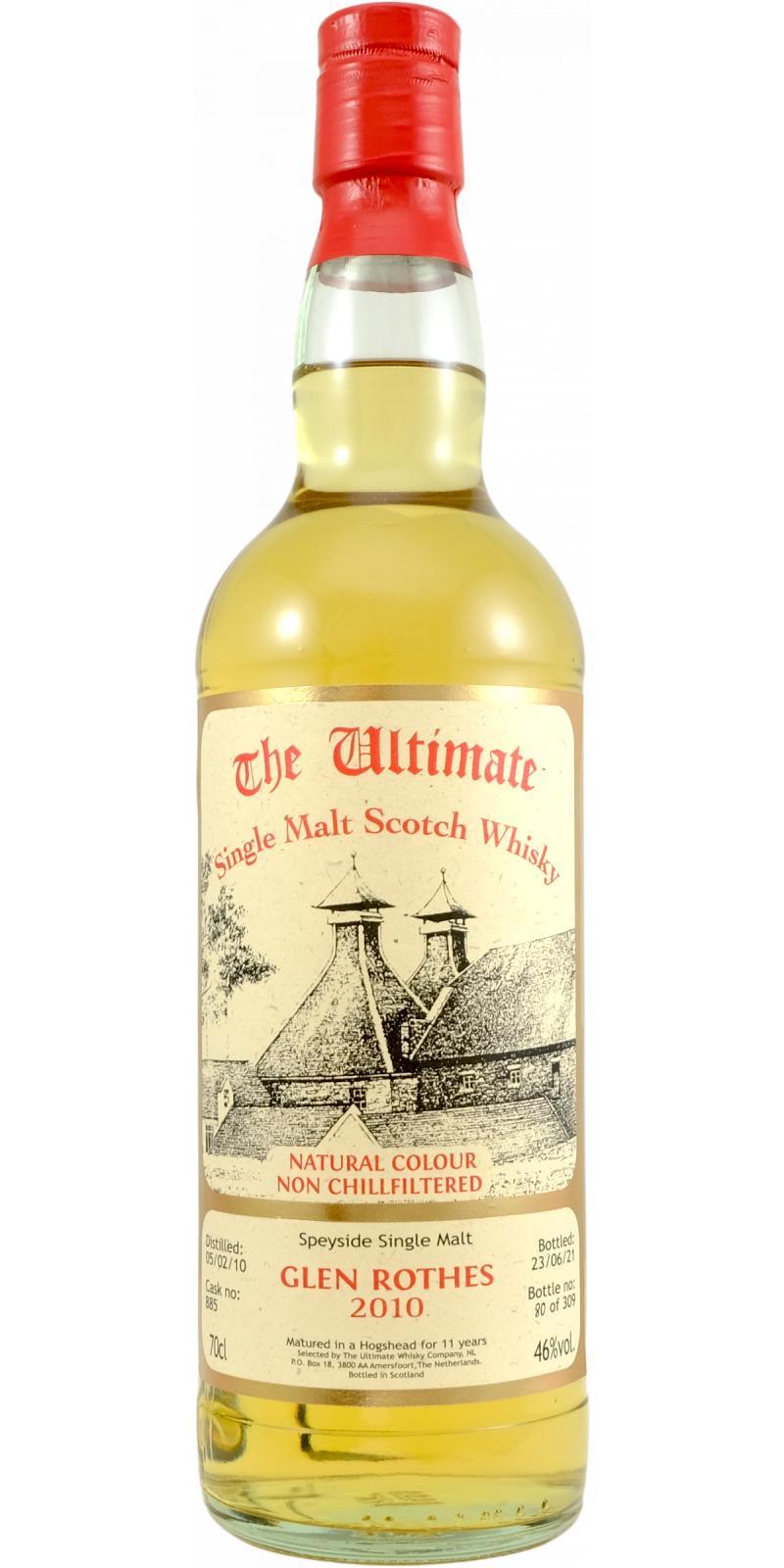 Glenrothes 2010 vW The Ultimate