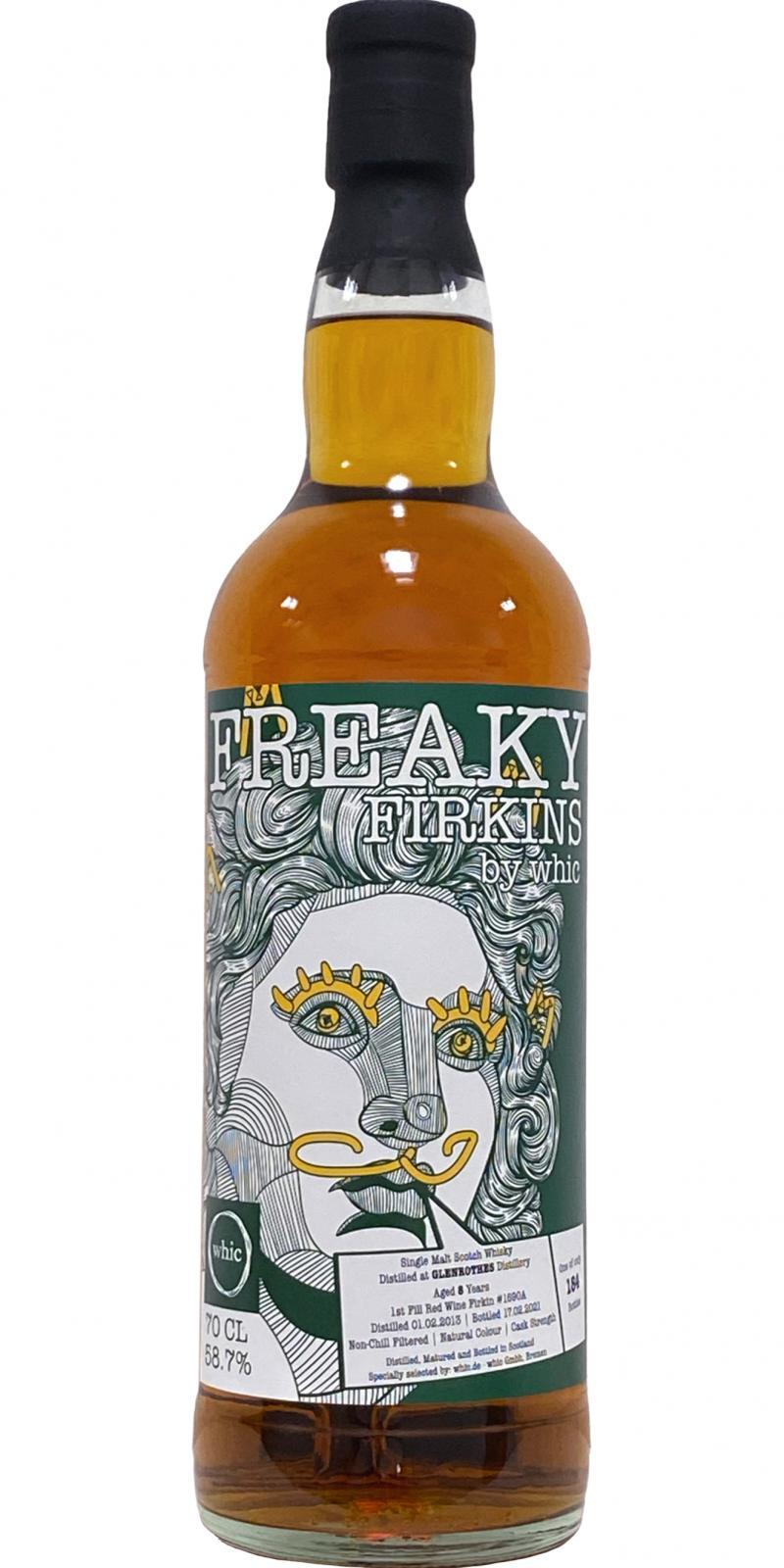 Glenrothes 2013 whic Freaky Firkins